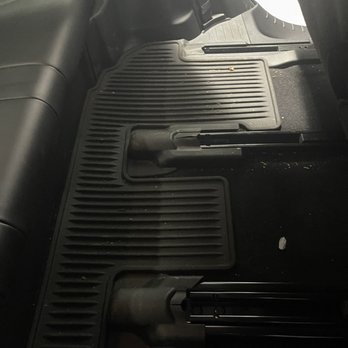 Valet Spa - This is "after" they claim to have vacuumed. - Car Wash Near Me - Tysons, Virginia