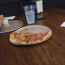 Best Pizza and the sauce was so good! Nice thin crust cooked perfectly will definitely come back here for pizza on my next visit! Best Pizza and the sauce was so good! Nice thin crust cooked perfectly will definitely come back here for pizza on my next visit!