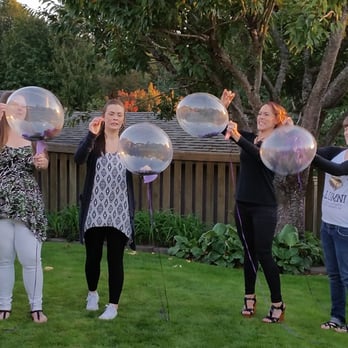 Up & Up Balloons - Bridesmaid reveal! - Balloon Services Near Me