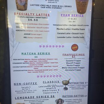 Cafe Frida - Menu - Coffee & Tea Near Me - Garland, Texas