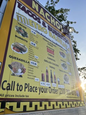 Tacos y Burritos Metro Basilica 2 Taco truck by null