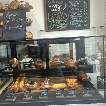 1228 Main - Pastry display and bread menu - Bakeries Near Me - Las Vegas, Nevada