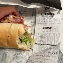Jimmy John's - My sandwich was meant to be unwich haha, its ok tho