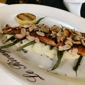 Le Rivage - Trout almondine - French Near Me - New York, New York Le Rivage - Trout almondine - French Near Me - New York, New York