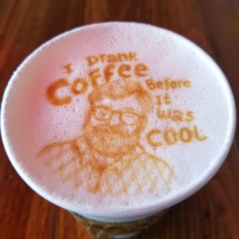Red Maple - Maple Spice.... cool foam art! - Cafes Near Me - Los Angeles, California Red Maple - Maple Spice.... cool foam art! - Cafes Near Me - Los Angeles, California