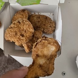 Nasty chicken nuggets Nasty chicken nuggets