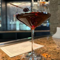 The Flying V Bar & Grill - Black Manhattan