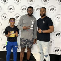 Houston 55 Barber Studio - Antonio Cromartie stops in with his kids to get some fresh haircuts