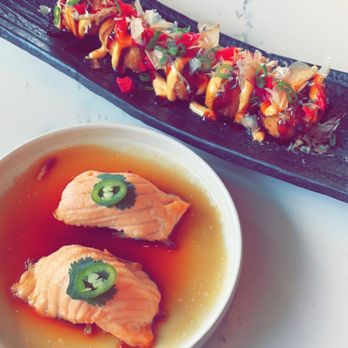 Anthem - Itchy Salmon and Miso Mac Daddy - American Near Me - Austin, Texas Anthem - Itchy Salmon and Miso Mac Daddy - American Near Me - Austin, Texas