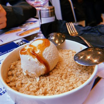 Hobson's Fish & Chips - Warm apple crumble GF - Fish & Chips Near Me - London, XGL Hobson's Fish & Chips - Warm apple crumble GF - Fish & Chips Near Me - London, XGL