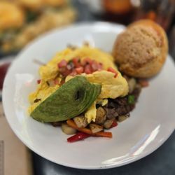 The Cottage La Jolla - Braised Beef Hash