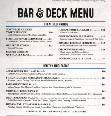 Menu photo 4 Restaurant 1915 & Bar Tomkins Cove, NY Menu photo 4 Restaurant 1915 & Bar Tomkins Cove, NY