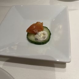 Amuse Bouche: Smoked Salmon & Goat Cheese Amuse Bouche: Smoked Salmon & Goat Cheese