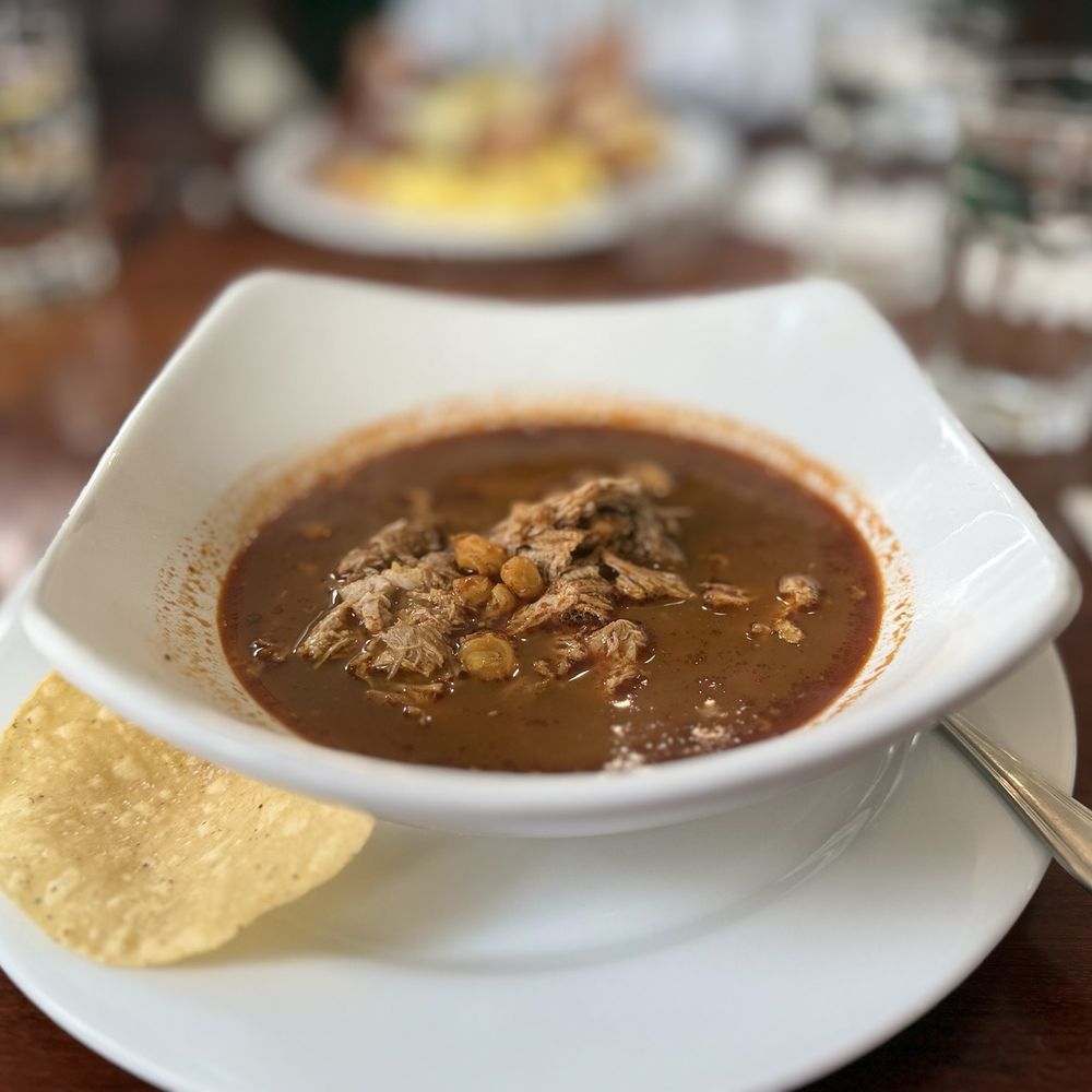 Pozole! It was the special of the day! Pozole! It was the special of the day!
