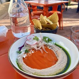 Hummus plate
