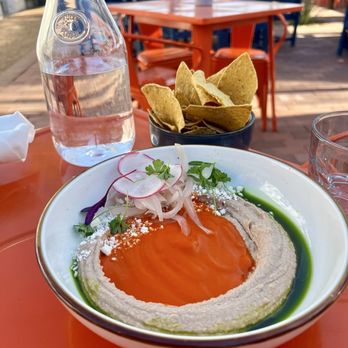 Sunshine Wine - Hummus plate - Cocktail Bars Near Me - Tucson, Arizona