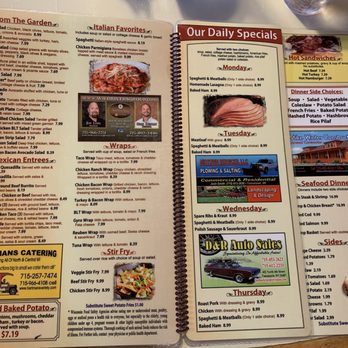 Tomahawk Family Restaurant - Dinner menu - American Near Me - Tomahawk, Wisconsin Tomahawk Family Restaurant - Dinner menu - American Near Me - Tomahawk, Wisconsin