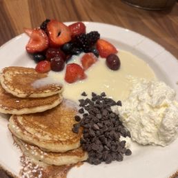 Pancakes! The pancake station has condensed milk which is something I've never seen at other buffets and is a great addition.