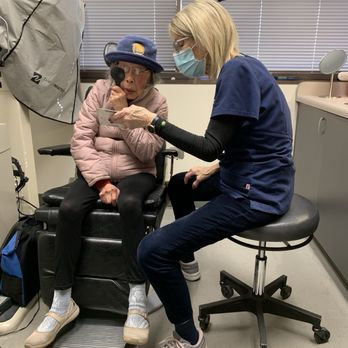 Peninsula Ophthalmology Group - Eye exam being administered by Donna the fantastic technician/nurse! - Optometrists Near Me - Burlingame, California Peninsula Ophthalmology Group - Eye exam being administered by Donna the fantastic technician/nurse! - Optometrists Near Me - Burlingame, California