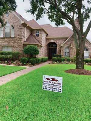 Texas Nice Roofing Logo