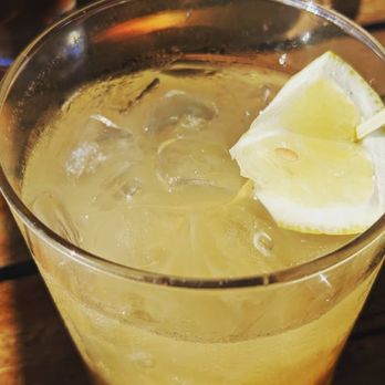 Ray's Boathouse - Peach whiskey cocktail - New American Near Me - Seattle, Washington Ray's Boathouse - Peach whiskey cocktail - New American Near Me - Seattle, Washington