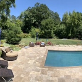 Diablo Oasis Pools - Travertine swimming pool - Pool & Hot Tub Service Near Me - Pleasanton, California