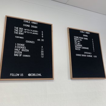 Edible - Desserts Near Me - Honolulu, Hawaii Edible - Desserts Near Me - Honolulu, Hawaii