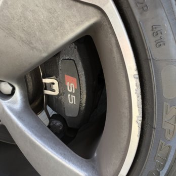Eurobeatwheels - Gash + original black calipers - Wheel & Rim Repair Near Me - Rockville, Maryland Eurobeatwheels - Gash + original black calipers - Wheel & Rim Repair Near Me - Rockville, Maryland