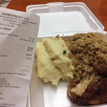Super Pollo - What I was charged for and what I received were two different things. - Latin American Near Me - Alexandria, Virginia Super Pollo - What I was charged for and what I received were two different things. - Latin American Near Me - Alexandria, Virginia
