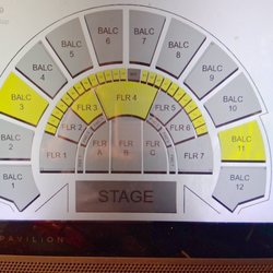 Tickets-center - San Francisco Masonic Venue Seating Area
