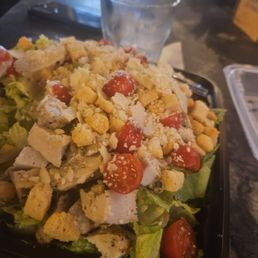 Ceasars salad! Yum! Ceasars salad! Yum!