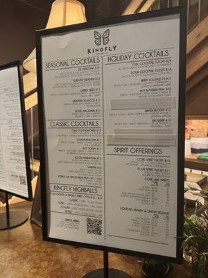 Menu photo 1 Kingfly Spirits Pittsburgh, PA