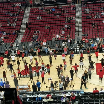 Moda Center - Pre-game Zumba!!!!  Sign me up - Stadiums & Arenas Near Me - Portland, Oregon