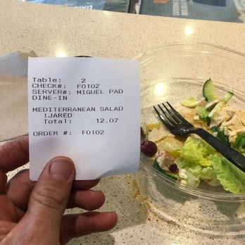 PDQ Chicken - Olives, Romaine, banana peppers, hummus, cucumbers, spring mix and feta. It comes with the chili lemon vinaigrette. - Sandwiches Near Me - Ocala, Florida