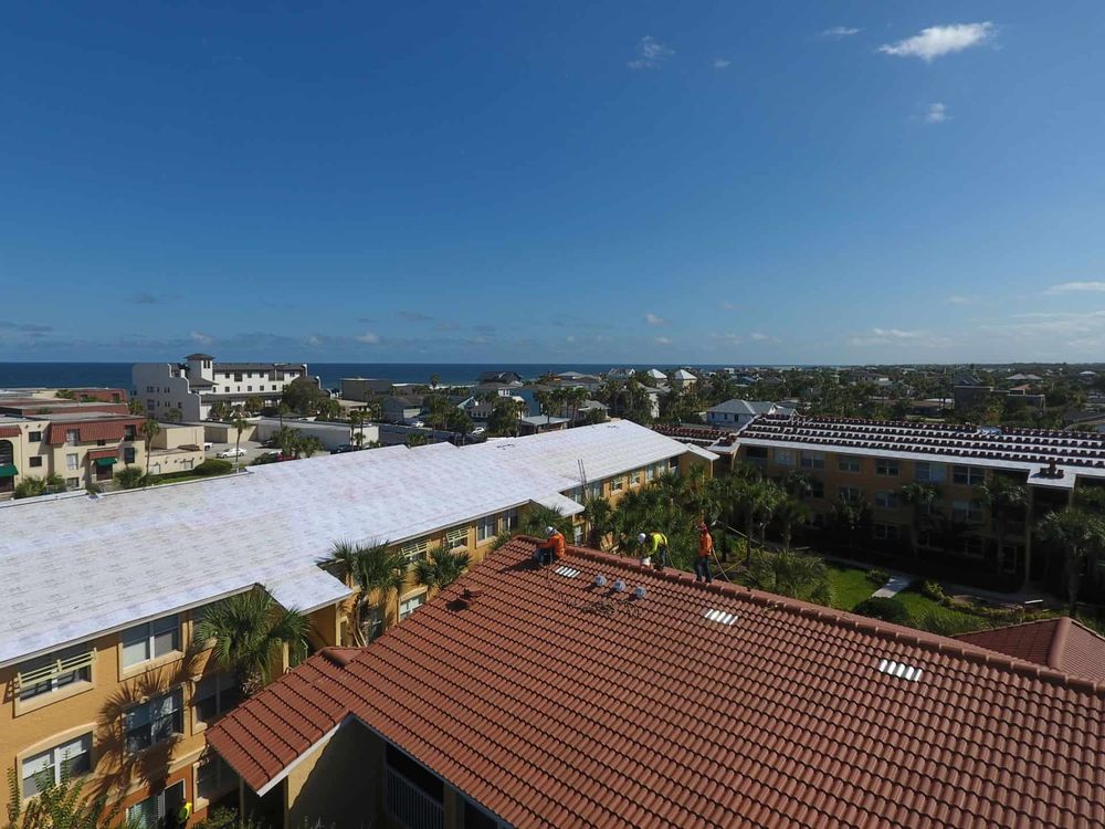 Slide of Eco Roofing Division