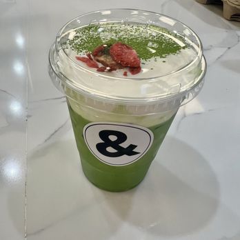 Coffee & - Matcha with foam - Coffee & Tea Near Me - Buena Park, California Coffee & - Matcha with foam - Coffee & Tea Near Me - Buena Park, California