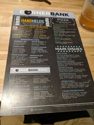 Menu photo 4 The Corner Bank Toronto, ON