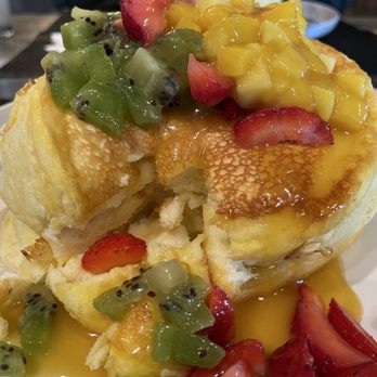 Capri Seafood - tropical paradise soufflé pancakes - Seafood Near Me - Providence, Rhode Island