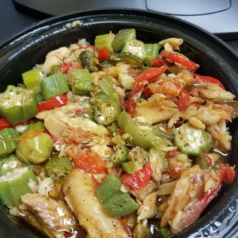 Mac West Indian Restaurant & Ice Cream - Salt fish and Okra. Breakfast of champs - Caribbean Near Me - Hackensack, New Jersey Mac West Indian Restaurant & Ice Cream - Salt fish and Okra. Breakfast of champs - Caribbean Near Me - Hackensack, New Jersey