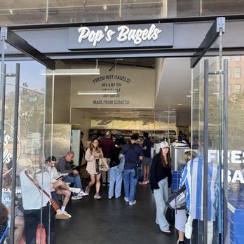 Pop's Bagels - This was how the place looked by the time I finally got my food - Bagels Near Me - Culver City, California Pop's Bagels - This was how the place looked by the time I finally got my food - Bagels Near Me - Culver City, California