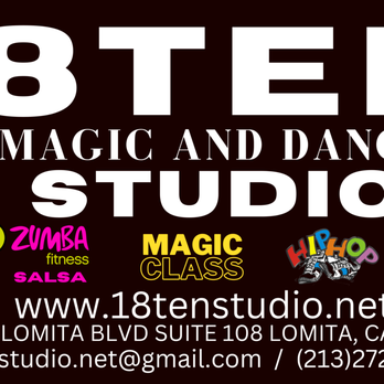 18Ten Studio - 18TEN Magic and Dance Studio - Dance Studios Near Me - Lomita, California