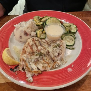 Surf Hut - Grilled Grouper - Seafood Near Me - Destin, Florida Surf Hut - Grilled Grouper - Seafood Near Me - Destin, Florida
