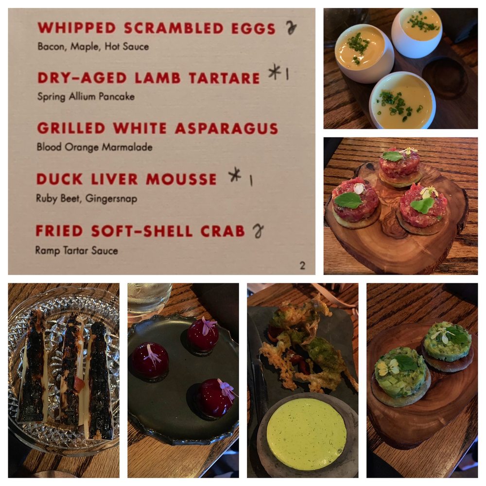 Lazy Bear - Appetizers upstairs. - New American Near Me - San Francisco, California