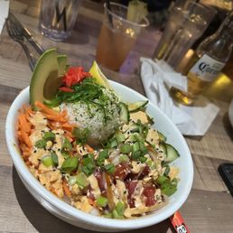 Ahi Tuna Poke Bowl