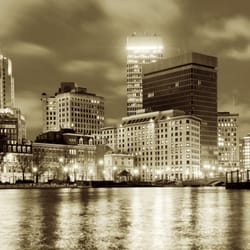 Rhode Rage Food Truck - Providence Skyline