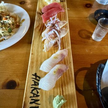 Hakane Sushi - Albacore, ahi tuna, hamachi sushi - Sushi Bars Near Me - Ojai, California