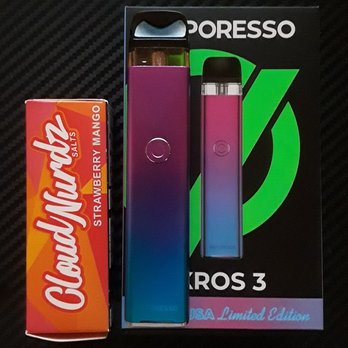 Bohemian Lair - Vaporesso XROS 3/CloudNurdz Strawberry/Mango - Vape Shops Near Me - Melbourne, Florida Bohemian Lair - Vaporesso XROS 3/CloudNurdz Strawberry/Mango - Vape Shops Near Me - Melbourne, Florida