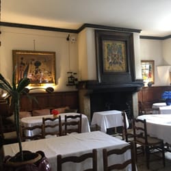 La Colombe D Or - Works of art posted inside.