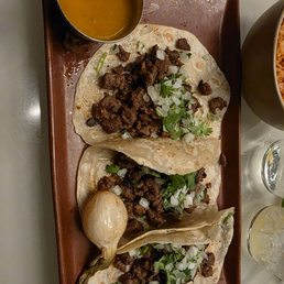 Carne asada tacos... So flavorful Carne asada tacos... So flavorful