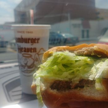Hamburger Heaven - Anyone else stopping by for their 70th? I've been coming for 30 yrs. Double Decker Cheese and a Chocolate Shake is my usual. $1 dogs today. - Burgers Near Me - Elmhurst, Illinois Hamburger Heaven - Anyone else stopping by for their 70th? I've been coming for 30 yrs. Double Decker Cheese and a Chocolate Shake is my usual. $1 dogs today. - Burgers Near Me - Elmhurst, Illinois
